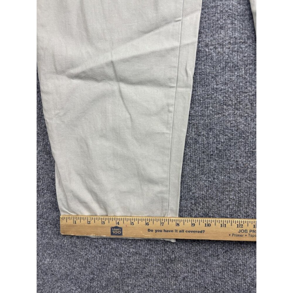 Eastern Mountain Sports‎ Pants Womens L Beige Adjustable Waist Hiking Khakis - Picture 6 of 7
